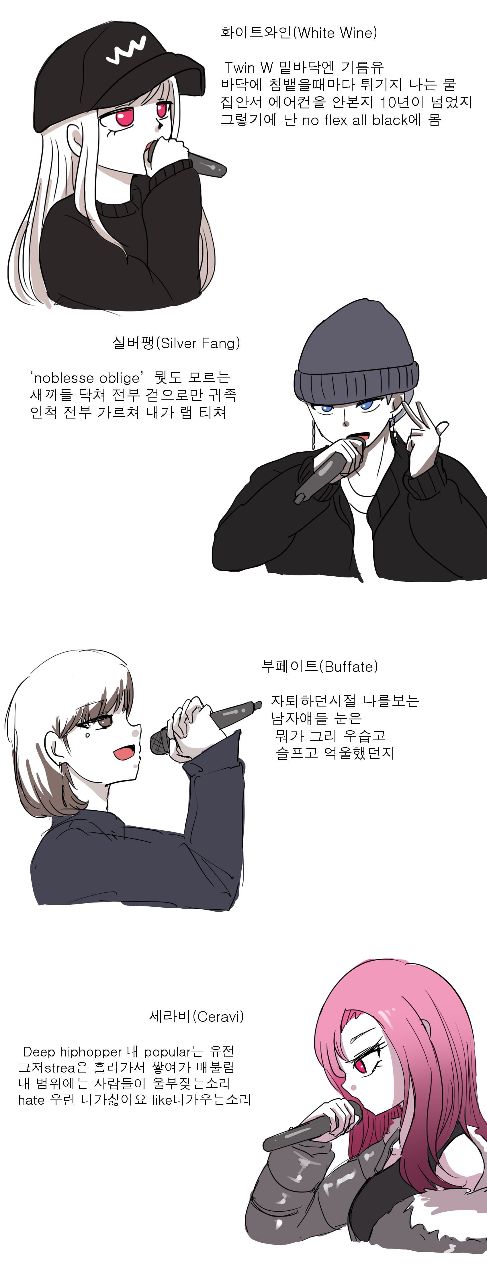 캐릭터 랩싸이..퍼? - 1