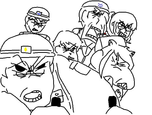 오랜만에 인사 - 2