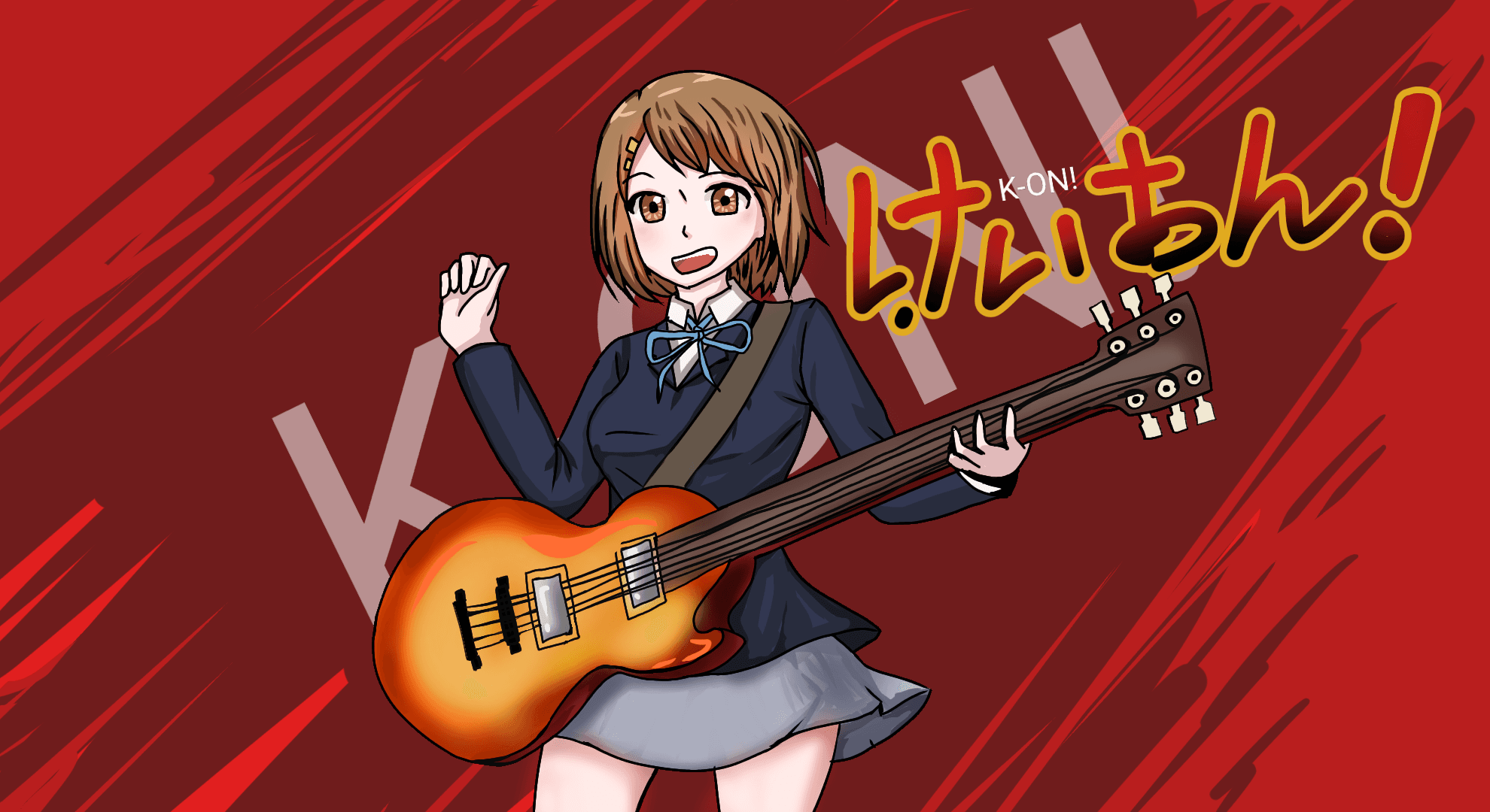 K-ON! 캐릭터 그리기 - 1